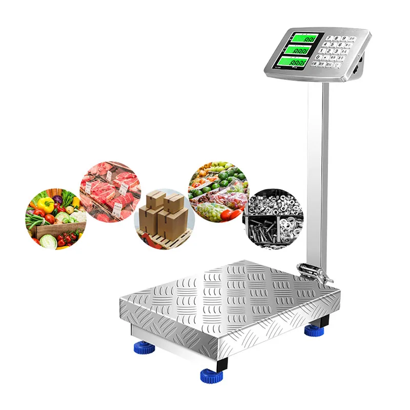 Commercial Kitchen Bench - Stainless Steel 150kg Folding Electronic Bench