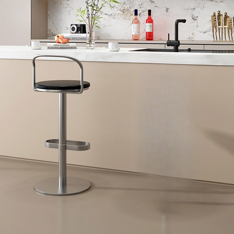 Commercial Kitchen Interior Design - Nordic simple bar chair household liftable