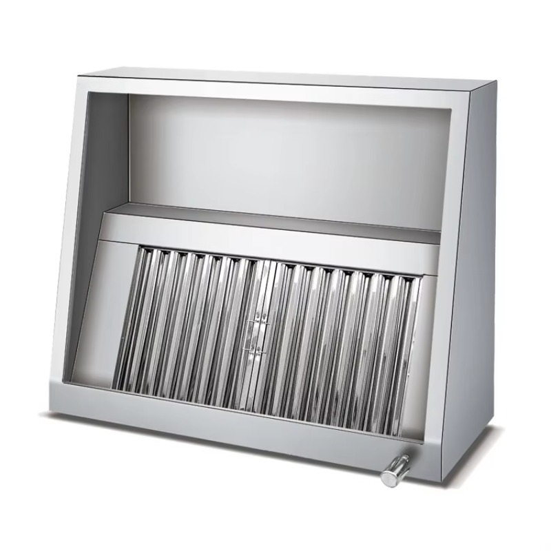 Commercial Exhaust Hood - Commercial Stainless Steel Kitchen Exhaust Range