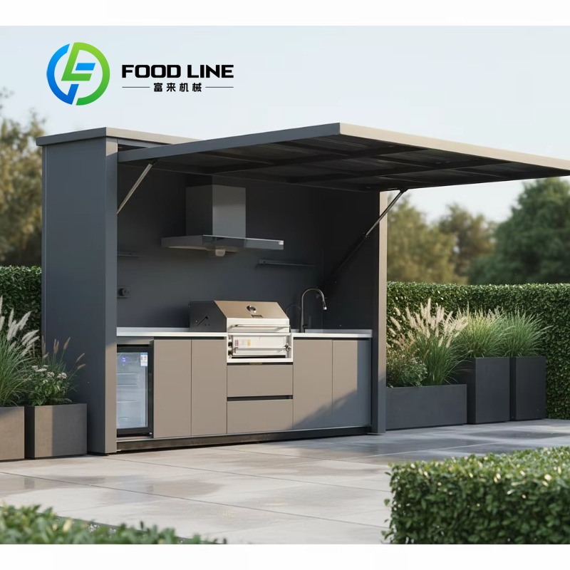 Commercial Kitchen Prep Table - Customized Heavy-gauge Aluminium Motorized Commercial Metal