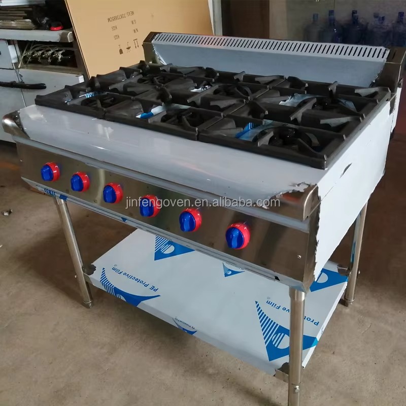 Commercial Kitchen Usa - Commercial Kitchen Equipment Professional 6 burner