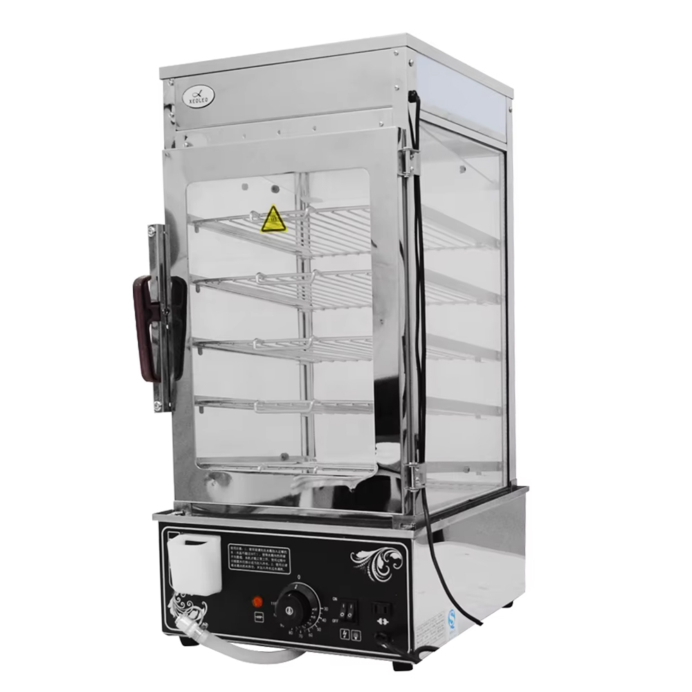 Commercial Steamer Cabinet - Steamer CupboardXEOLEO Commercial 5-Layer Electric Bun