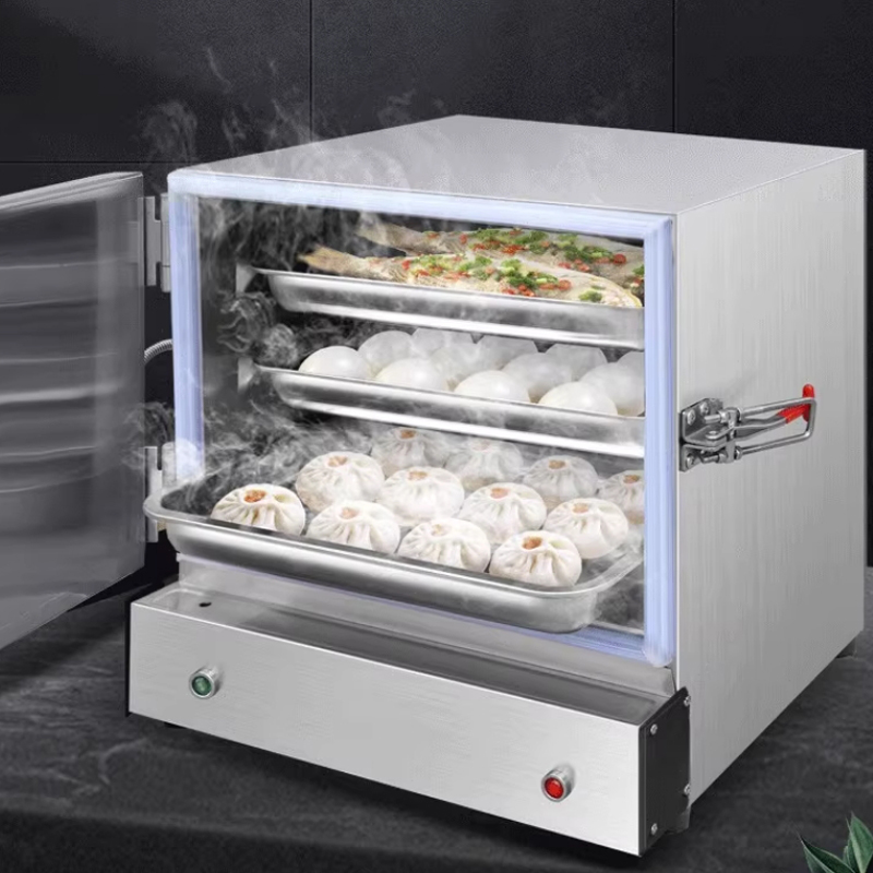 Commercial Kitchen Usa - Electric Steamer Stainless Steel Commercial Steamer