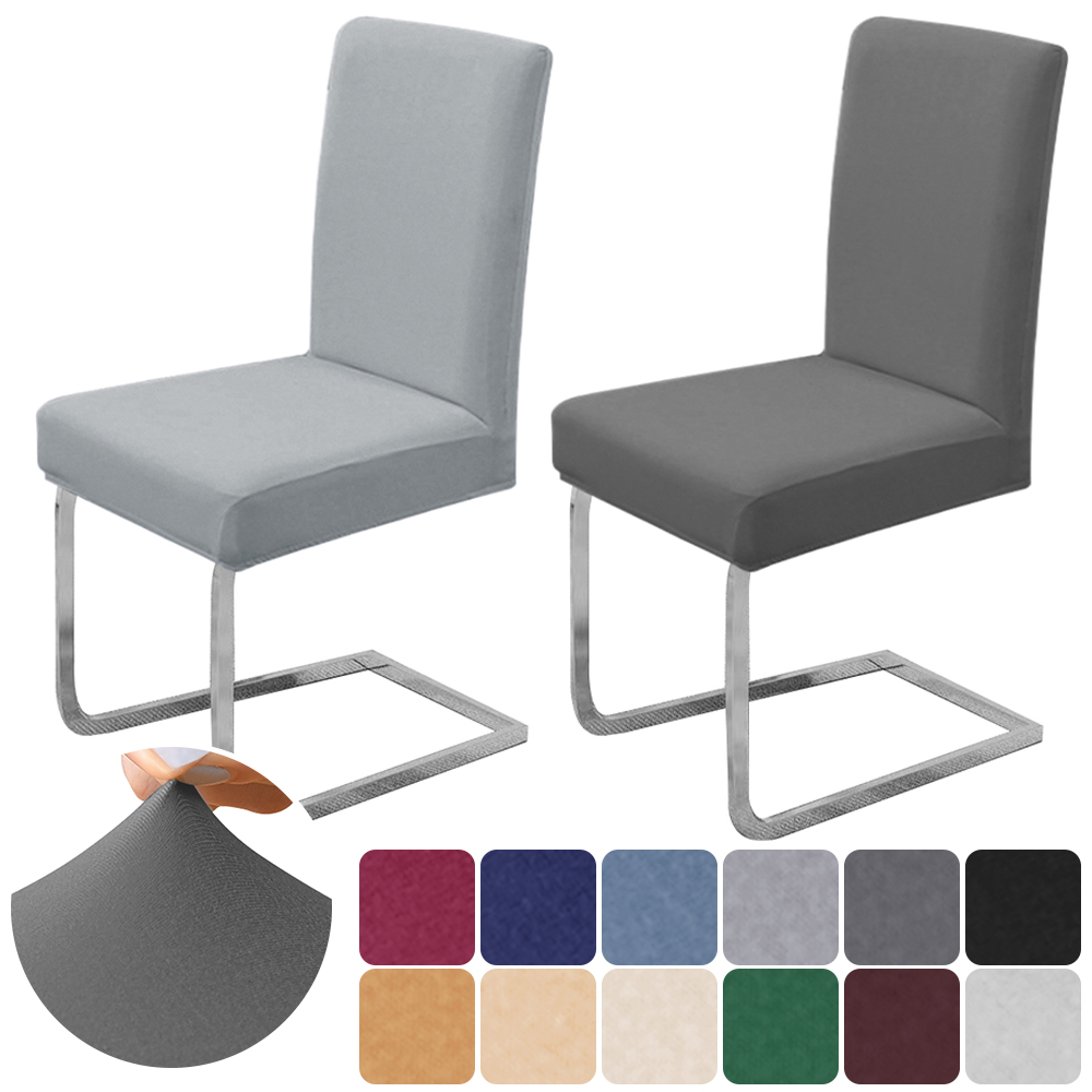 Commercial Kitchen Bench - Elastic Chair Cover Plain Spandex Dining