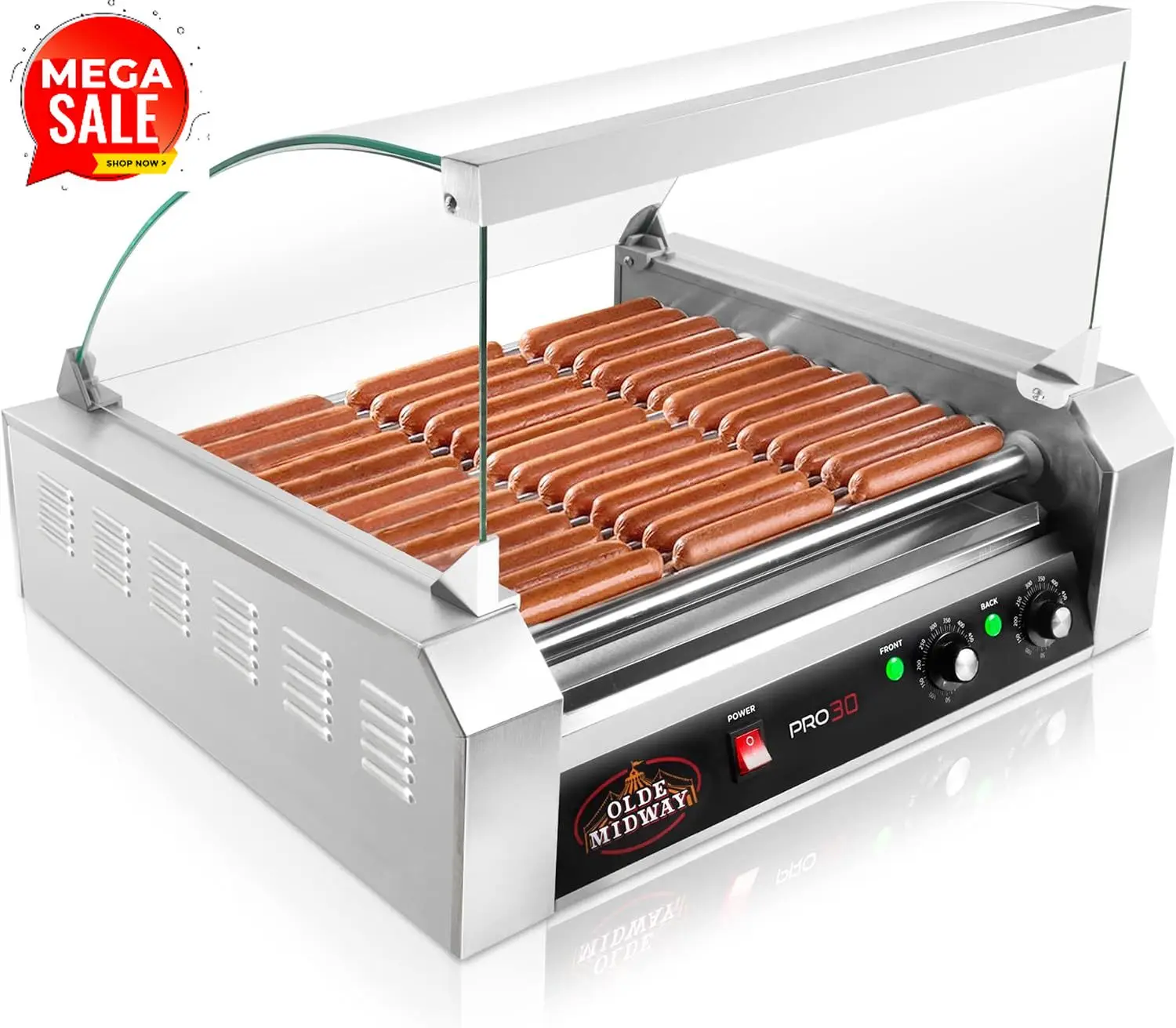 Hot Dog Roller Grill - BestsellerElectric 30 Hot Dog 11 Roller