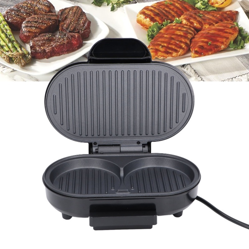 Sandwich Press Panini - 750W Electric Steak Grill, Electric Burger