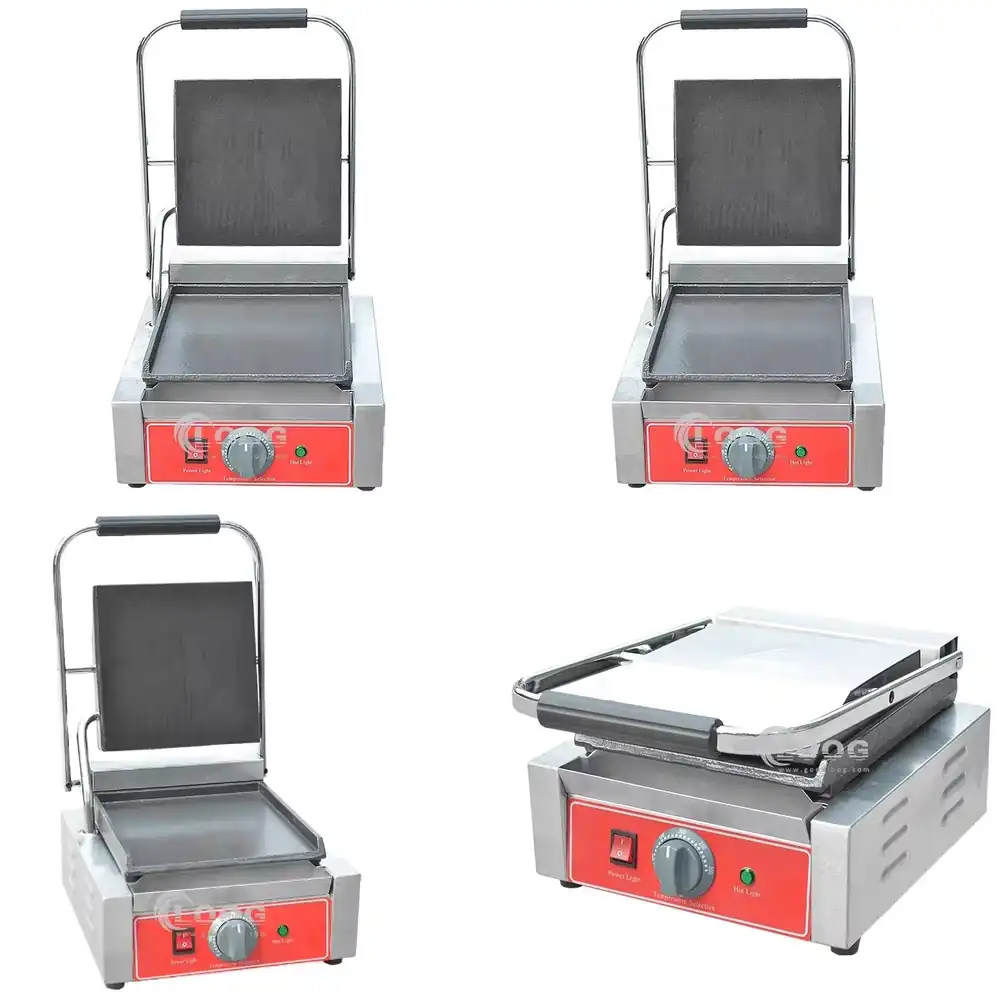 Commercial Panini Press Stainl - огляд і ціна Sandwich Press Panini