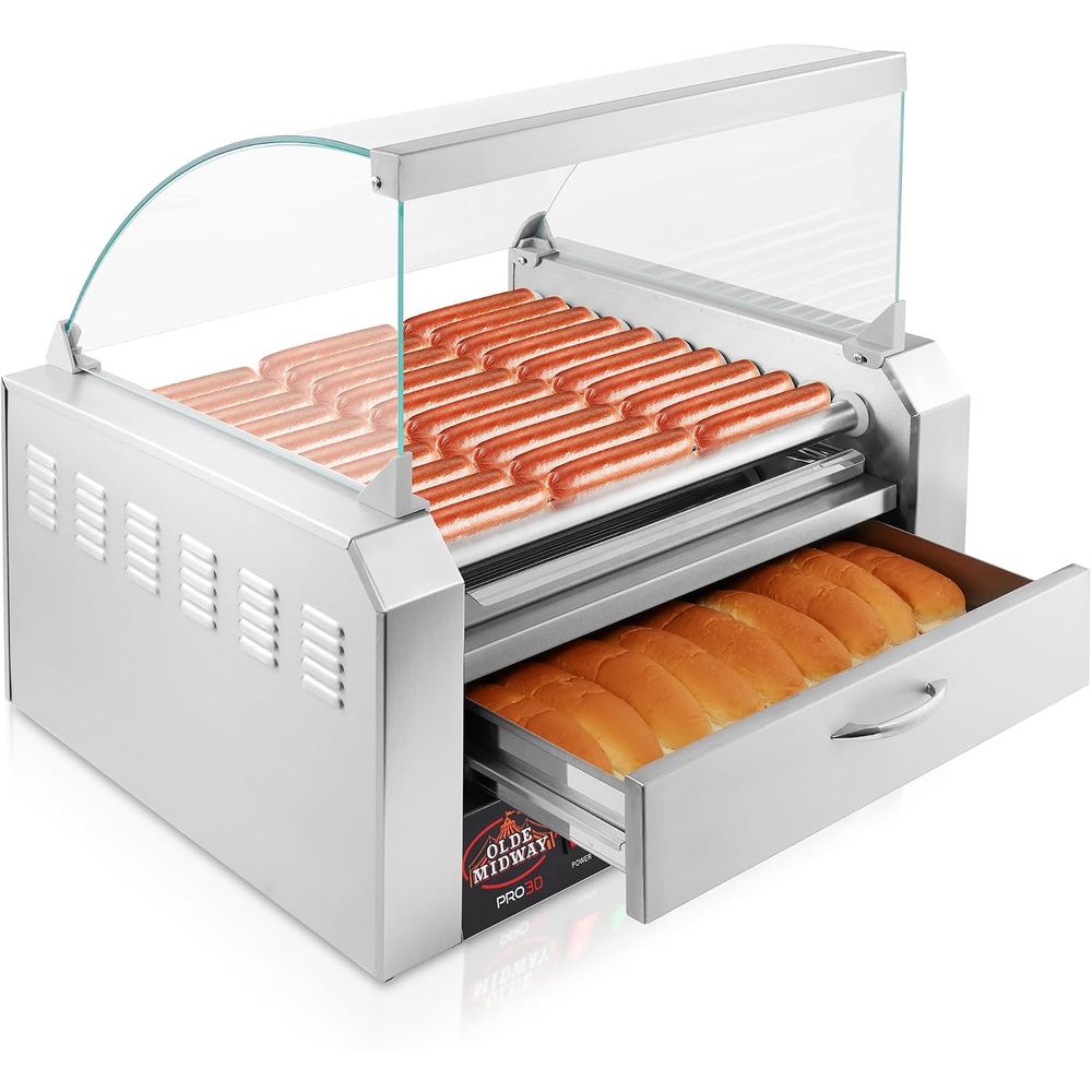 Olde way Electric 30 Hot Dog 1 - огляд і ціна Hot Dog Roller Grill