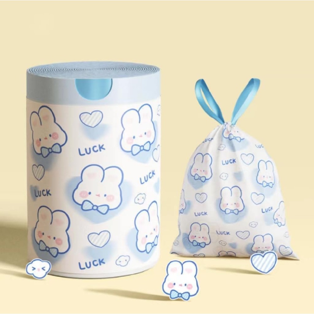 1 Pack 100 Pcs Cute Lucky Rabb - огляд і ціна Commercial Kitchen Trash Can