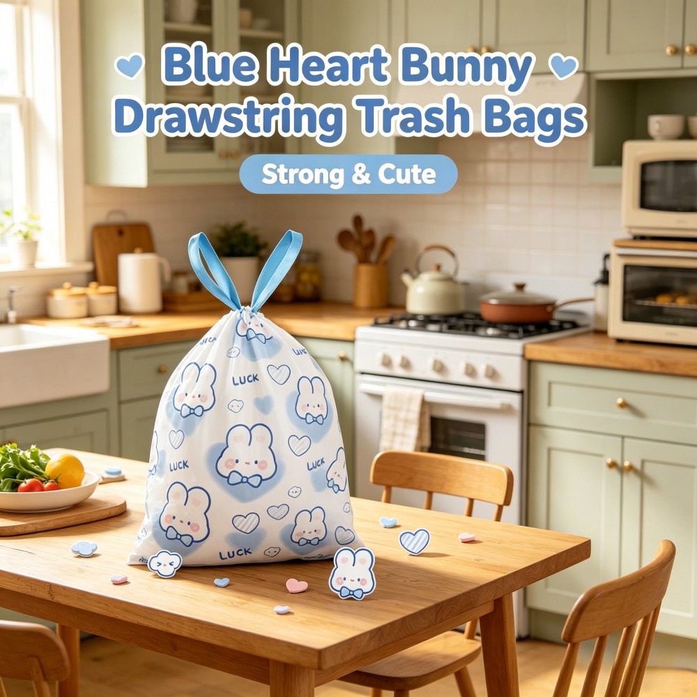1 Pack 100 Pcs Cute Lucky Rabb - огляд і ціна Commercial Kitchen Trash Can