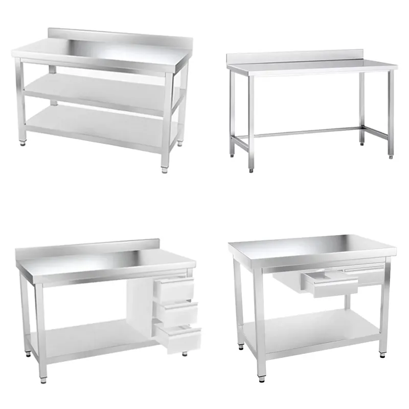 Commercial Stainless Steel Kit - огляд і ціна Commercial Kitchen Prep Table