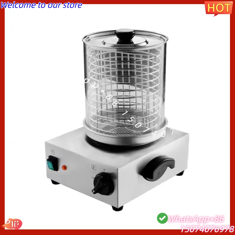 2026 Bread Steamer Warmer Auto - огляд і ціна Hot Dog Roller Grill