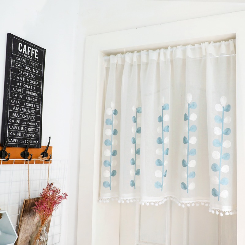 White Lace Sheer Valance Curta - огляд і ціна Commercial Kitchen Canopy