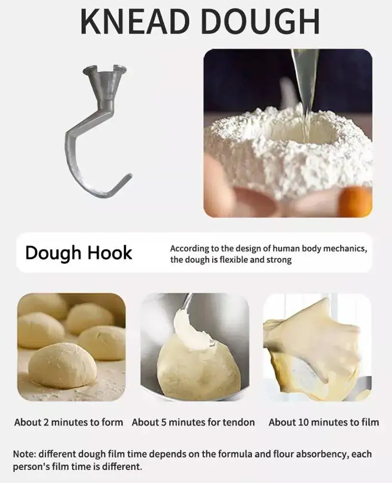 High Speed Industrial Food Pro - огляд і ціна Dough Mixer Machine