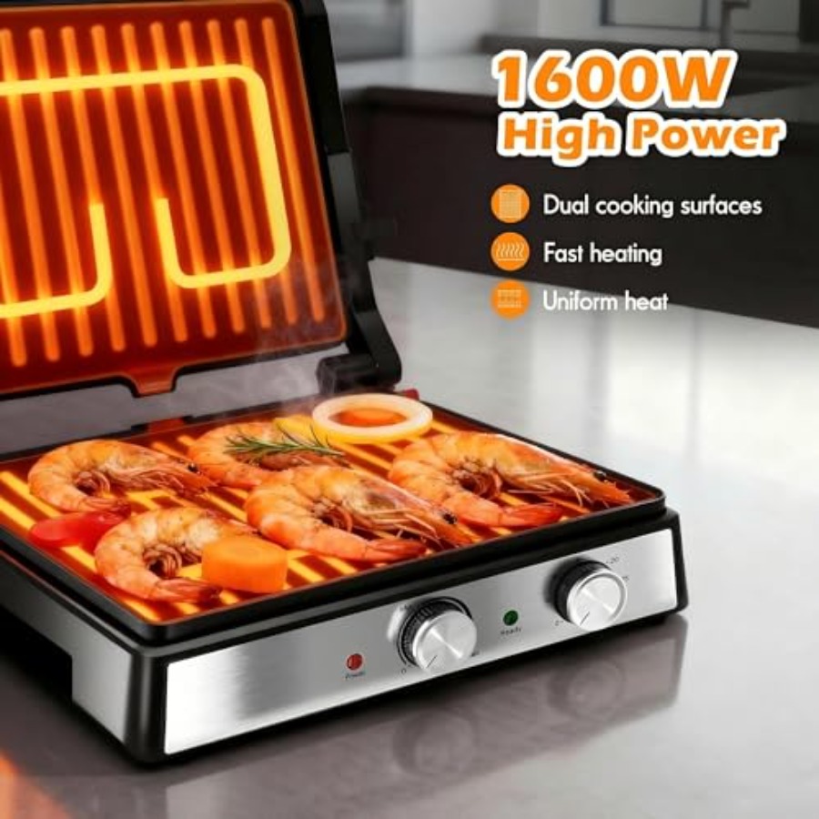 Panini Press Sandwich Maker wi - огляд і ціна Sandwich Press Panini