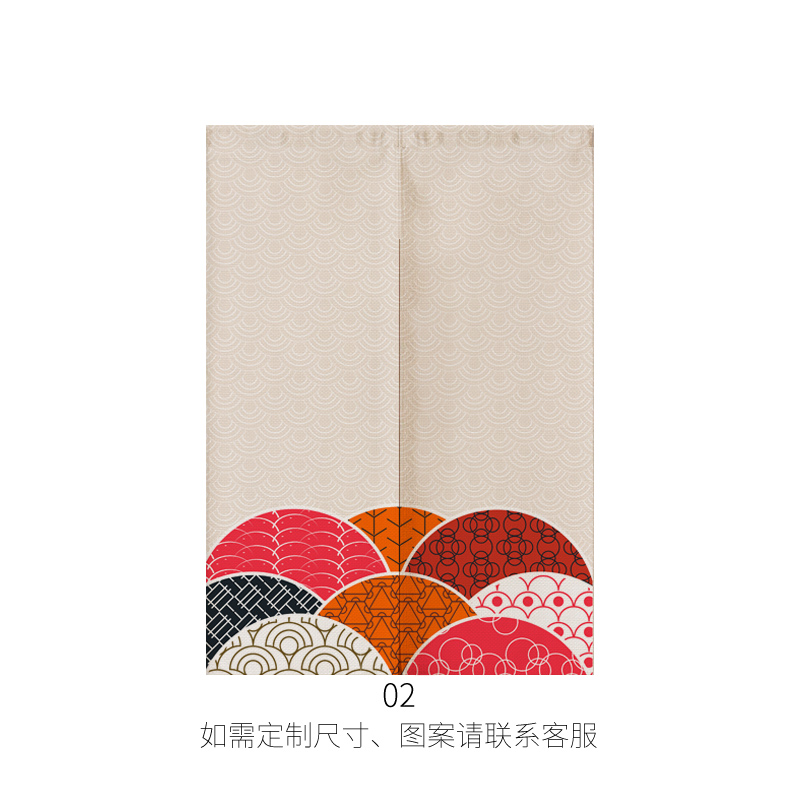 Japanese Ukiyo-e Linen Door Cu - огляд і ціна Commercial Kitchen Canopy