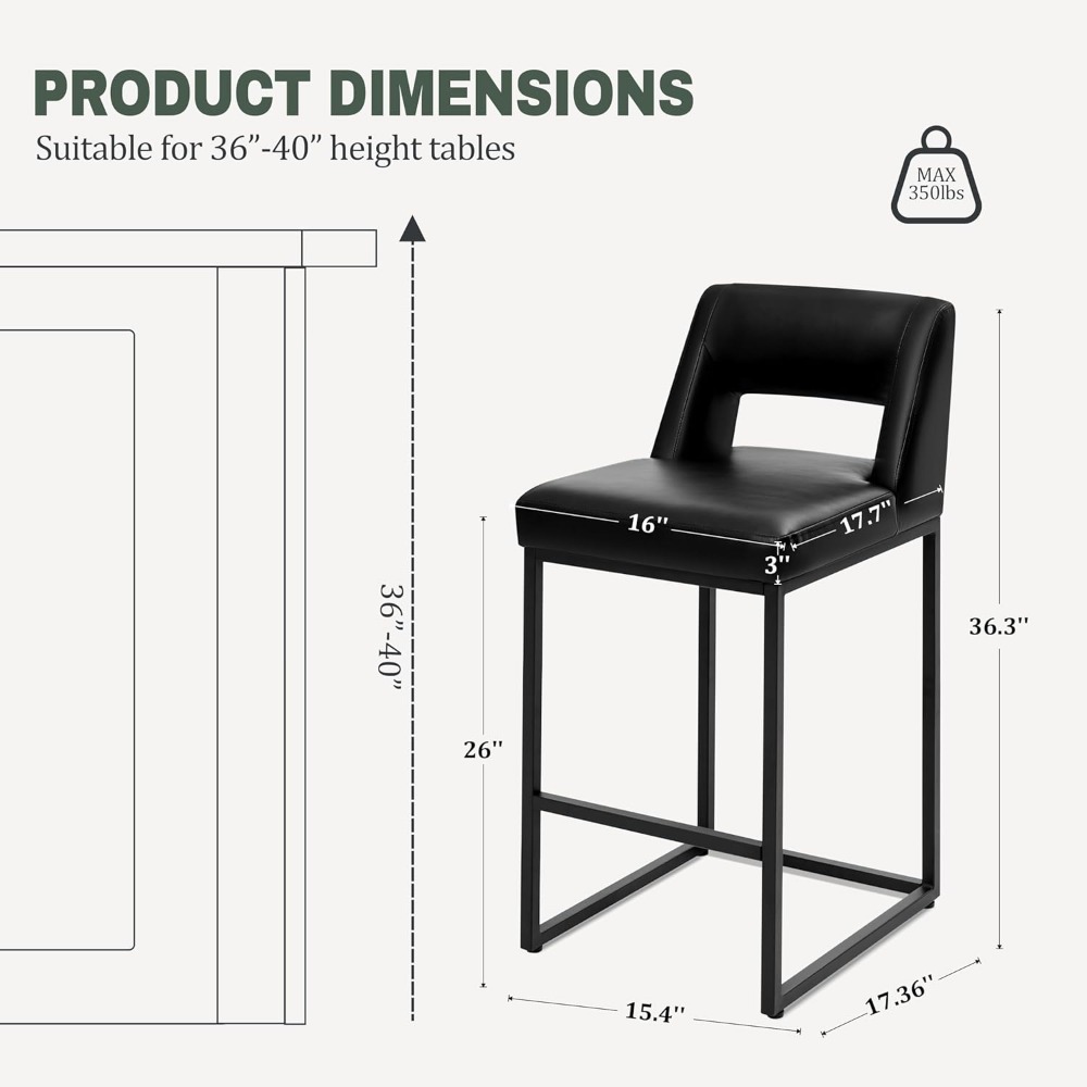 new Black Counter Height Bar S - огляд і ціна Commercial Kitchen Set