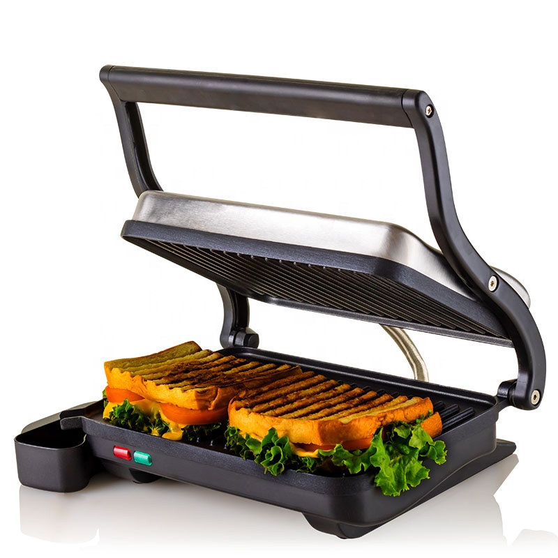 2025 Electric Panini Press Gri - огляд і ціна Sandwich Press Panini