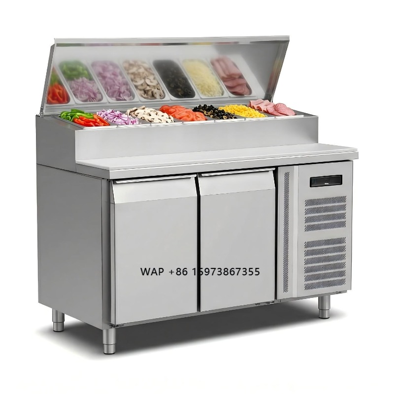 OEM Counter Fridge Sandwich Pr - огляд і ціна Commercial Kitchen Prep Table