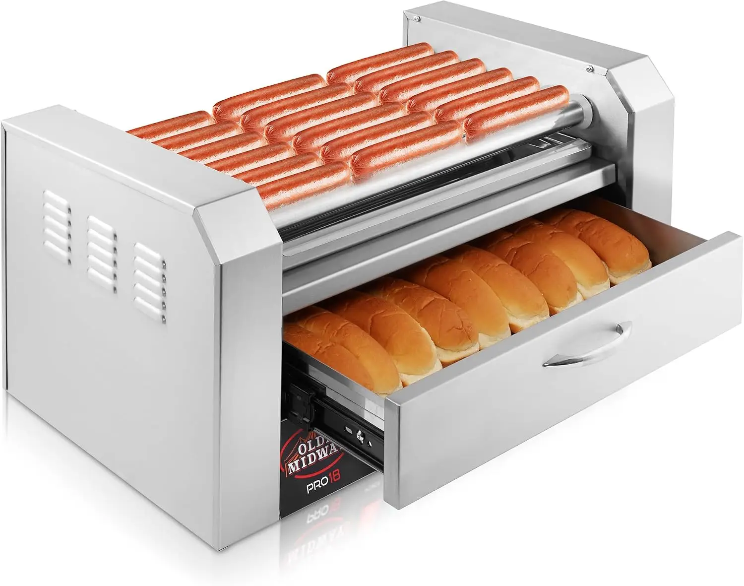 BestsellerElectric 18 Hot Dog  - огляд і ціна Hot Dog Roller Grill