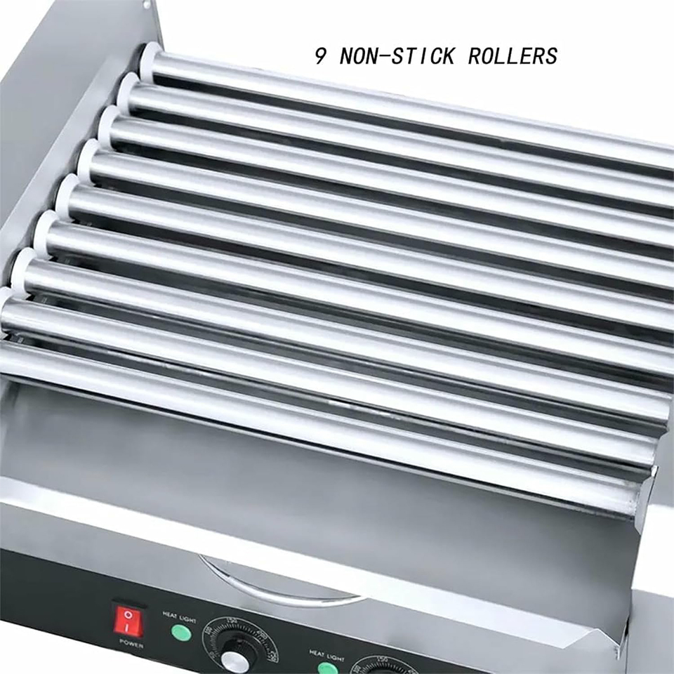 HHD09A Hotdog Roller Grill Com - огляд і ціна Hot Dog Roller Grill