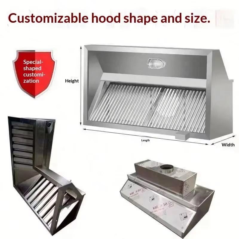 Commercial Customizable Kitche - огляд і ціна Commercial Exhaust Hood