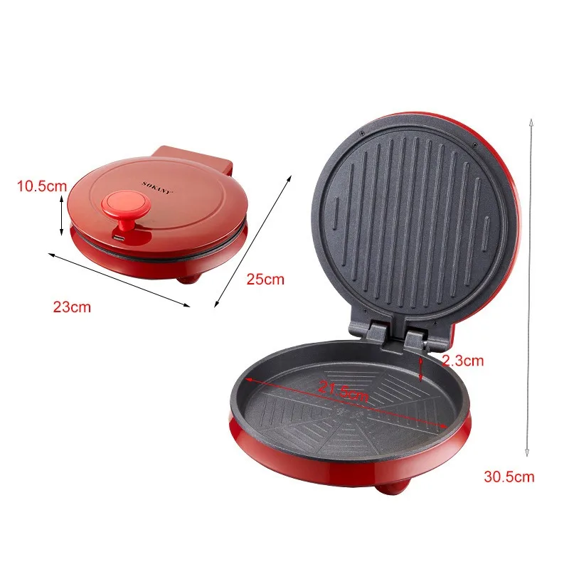 110V Electric Pizza Machine, D - огляд і ціна Sandwich Press Panini