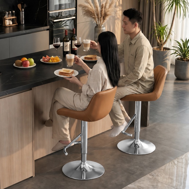 Wooden Elegant High Bar Chair  - огляд і ціна Commercial Kitchen Interior Design