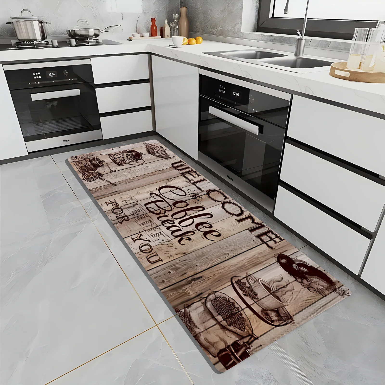 Vintage Coffee Quote Print Kit - огляд і ціна Commercial Kitchen Quotes