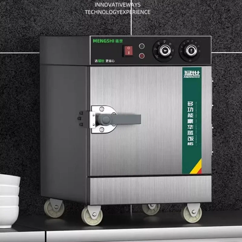 220V Stainless Steel Electric  - огляд і ціна Commercial Steamer Cabinet