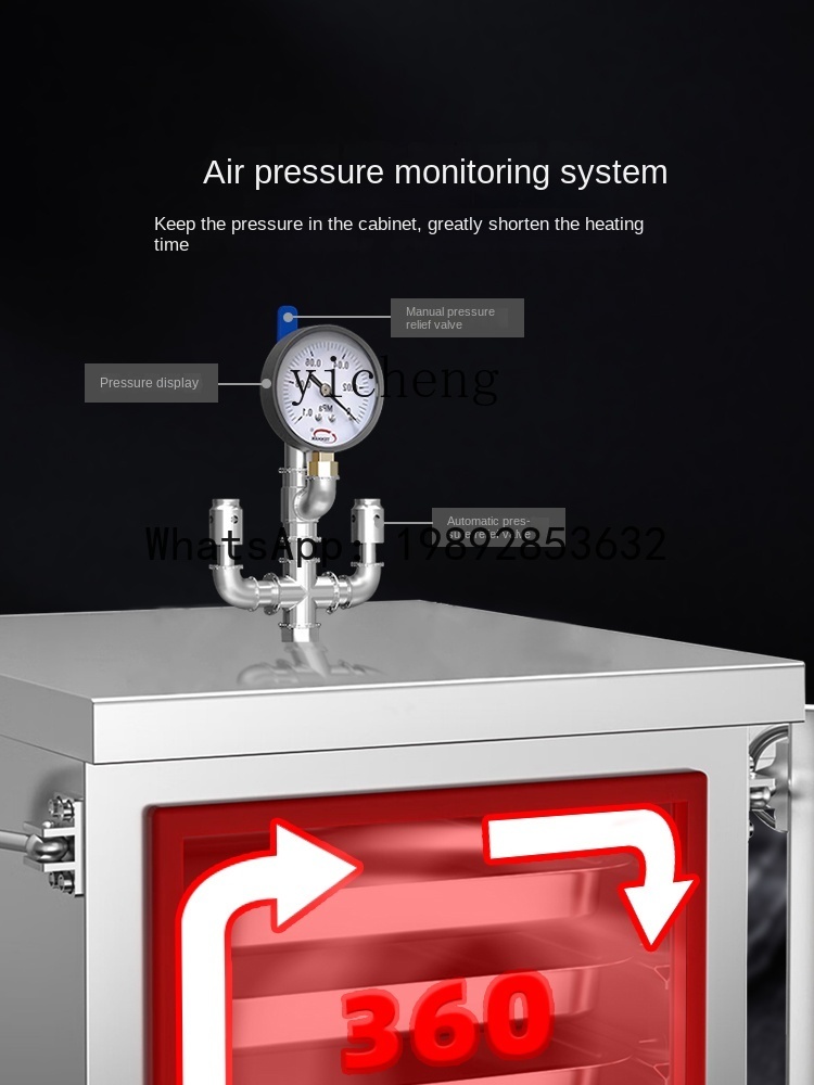 S5  High Pressure Rice Steamer - огляд і ціна Commercial Steamer Cabinet