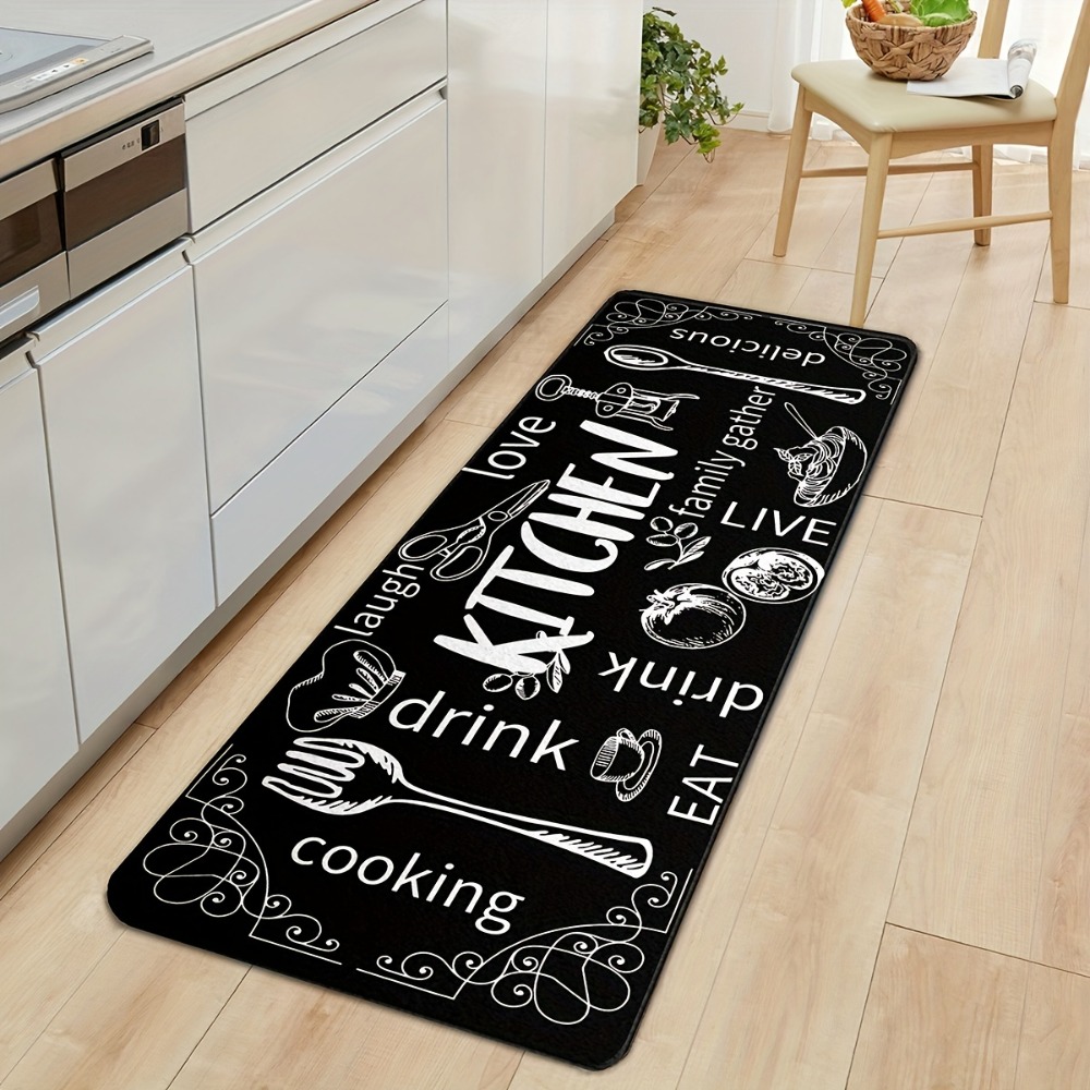 2PC Kitchen Life Quote Carpet  - огляд і ціна Commercial Kitchen Quotes