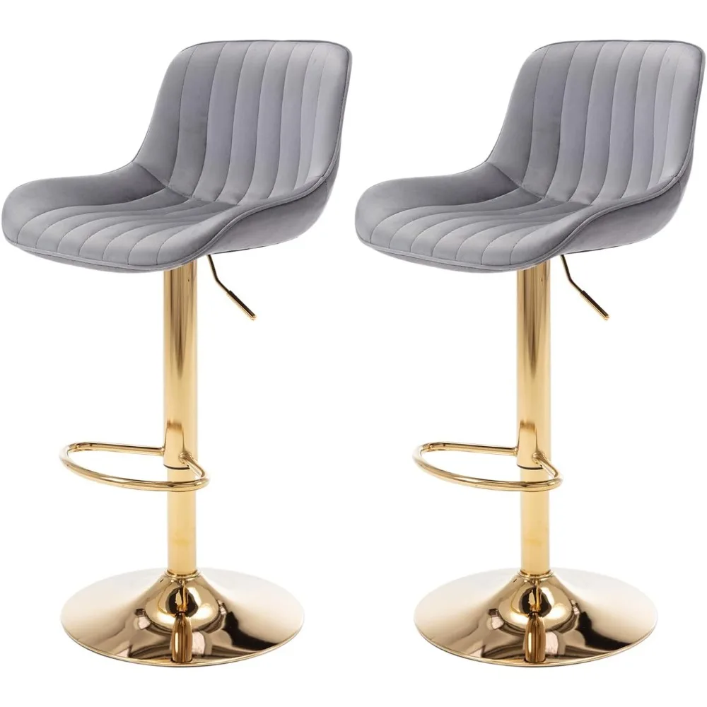 Modern Gold Velvet Bar Stools  - огляд і ціна Commercial Kitchen Set