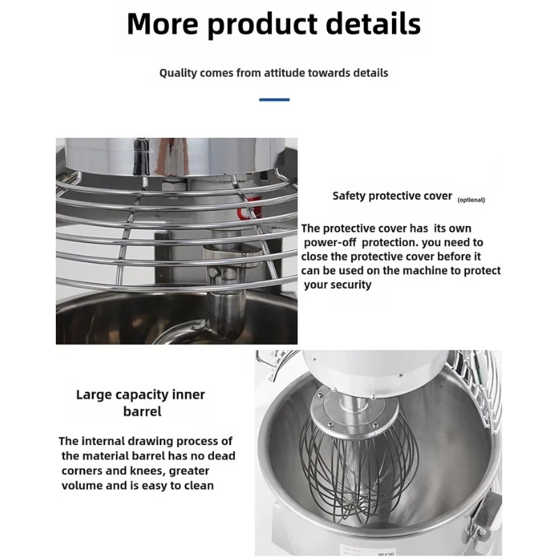 Custom Commercial Hot Sale 10k - огляд і ціна Dough Mixer Machine