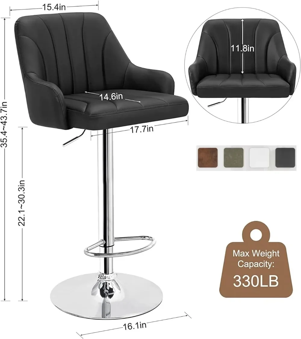 For Bar Stools Set of 4, Adjus - огляд і ціна Commercial Kitchen Quotes