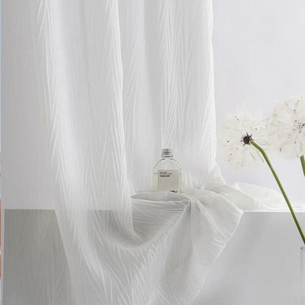 Modern White Chiffon Tulle Cur - огляд і ціна Commercial Kitchen Canopy
