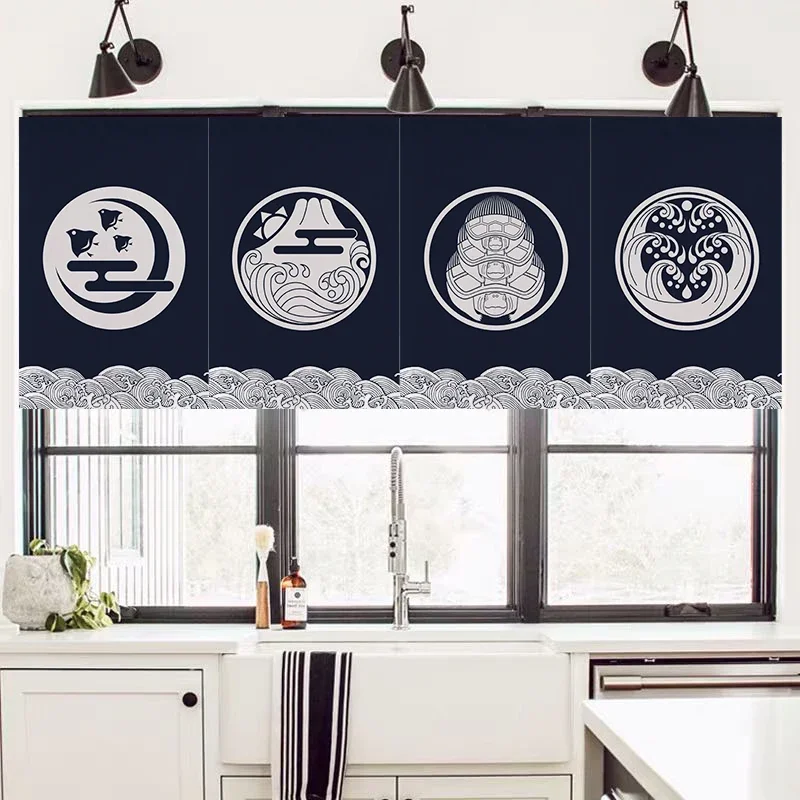 Japanese Short Curtain Decorat - огляд і ціна Commercial Kitchen Canopy