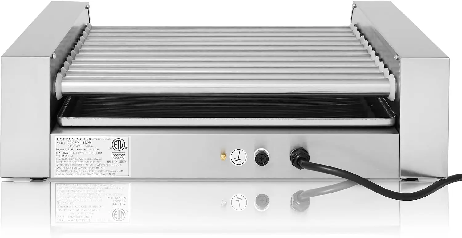 Electric 30 Hot Dog 11 Roller  - огляд і ціна Hot Dog Roller Grill