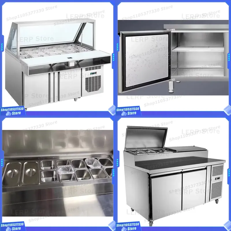Commercial Stainless Steel Ref - огляд і ціна Commercial Kitchen Prep Table