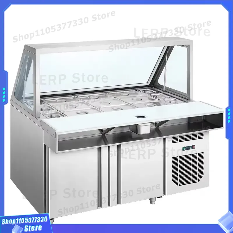 Commercial Stainless Steel Ref - огляд і ціна Commercial Kitchen Prep Table