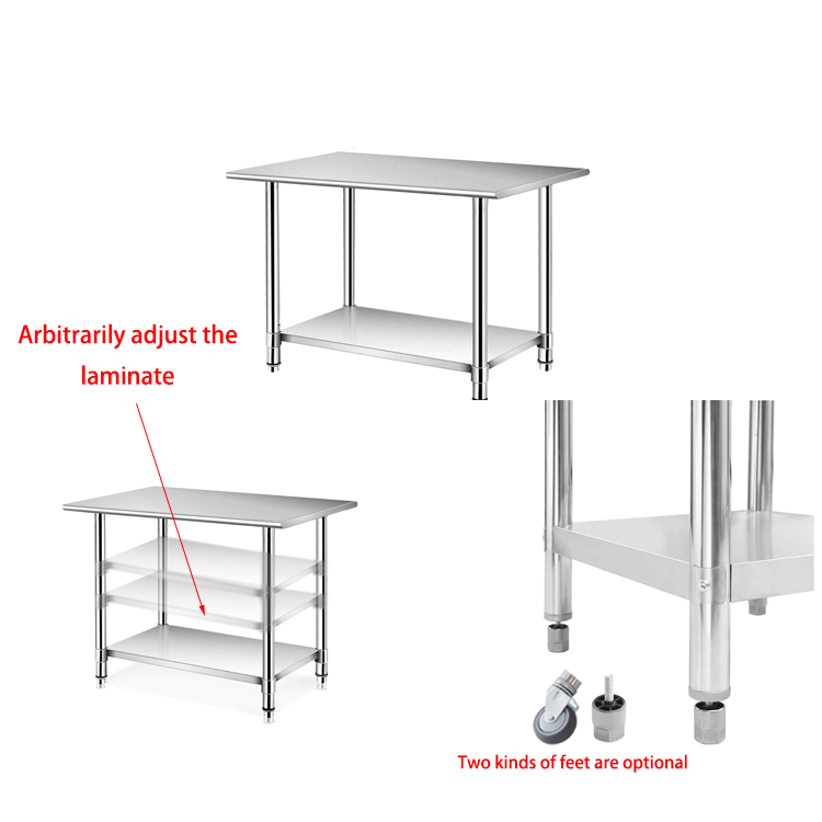201/304 Adjustable Height Stai - огляд і ціна Commercial Kitchen Bench