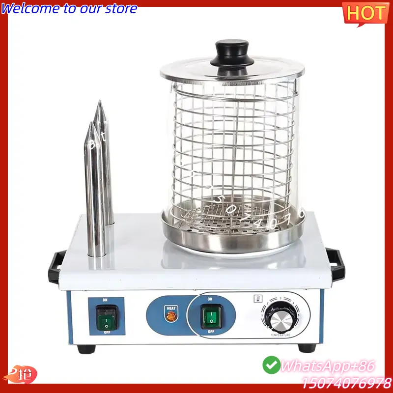2026 Easy to Operate Steam-Typ - огляд і ціна Hot Dog Roller Grill