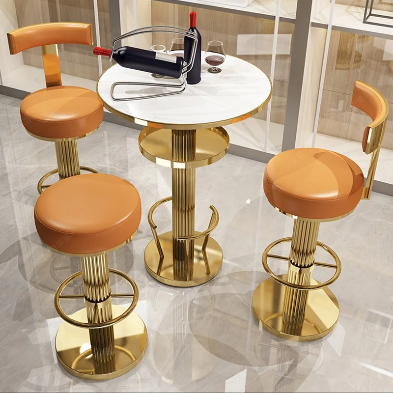 Luxury Marble Bar Table Set Wi - огляд і ціна Commercial Kitchen Set