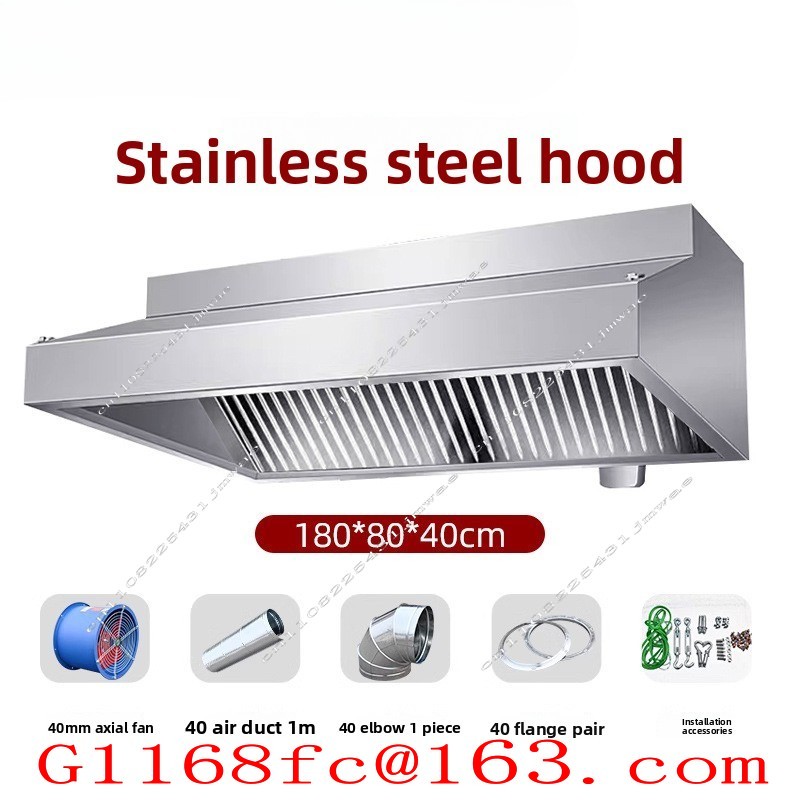 Stainless Steel Exhaust Hood f - огляд і ціна Commercial Exhaust Hood