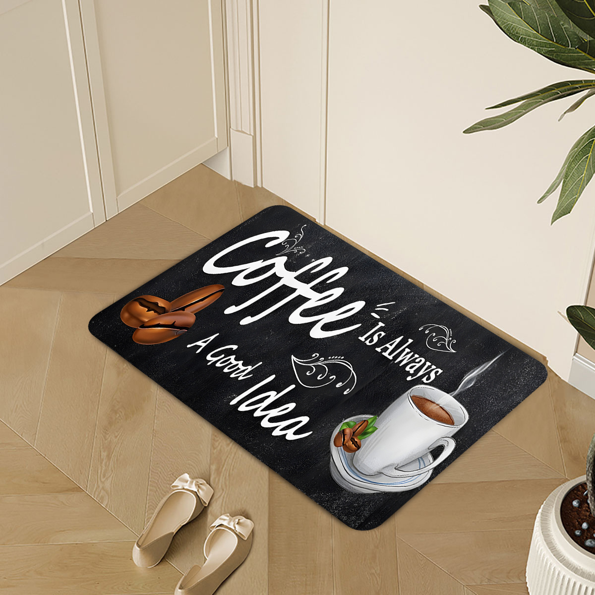 Coffee Time Quote Carpet Mat R - огляд і ціна Commercial Kitchen Quotes
