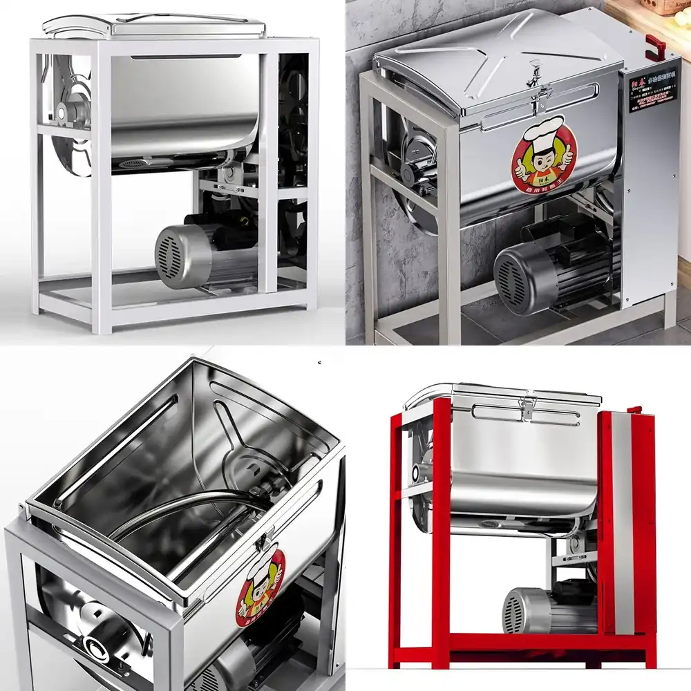 Commercial Noodle Kneading Mac - огляд і ціна Dough Mixer Machine