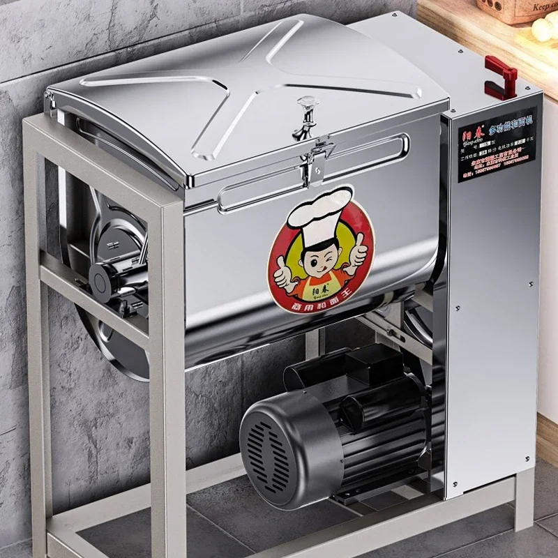 Commercial Noodle Kneading Mac - огляд і ціна Dough Mixer Machine
