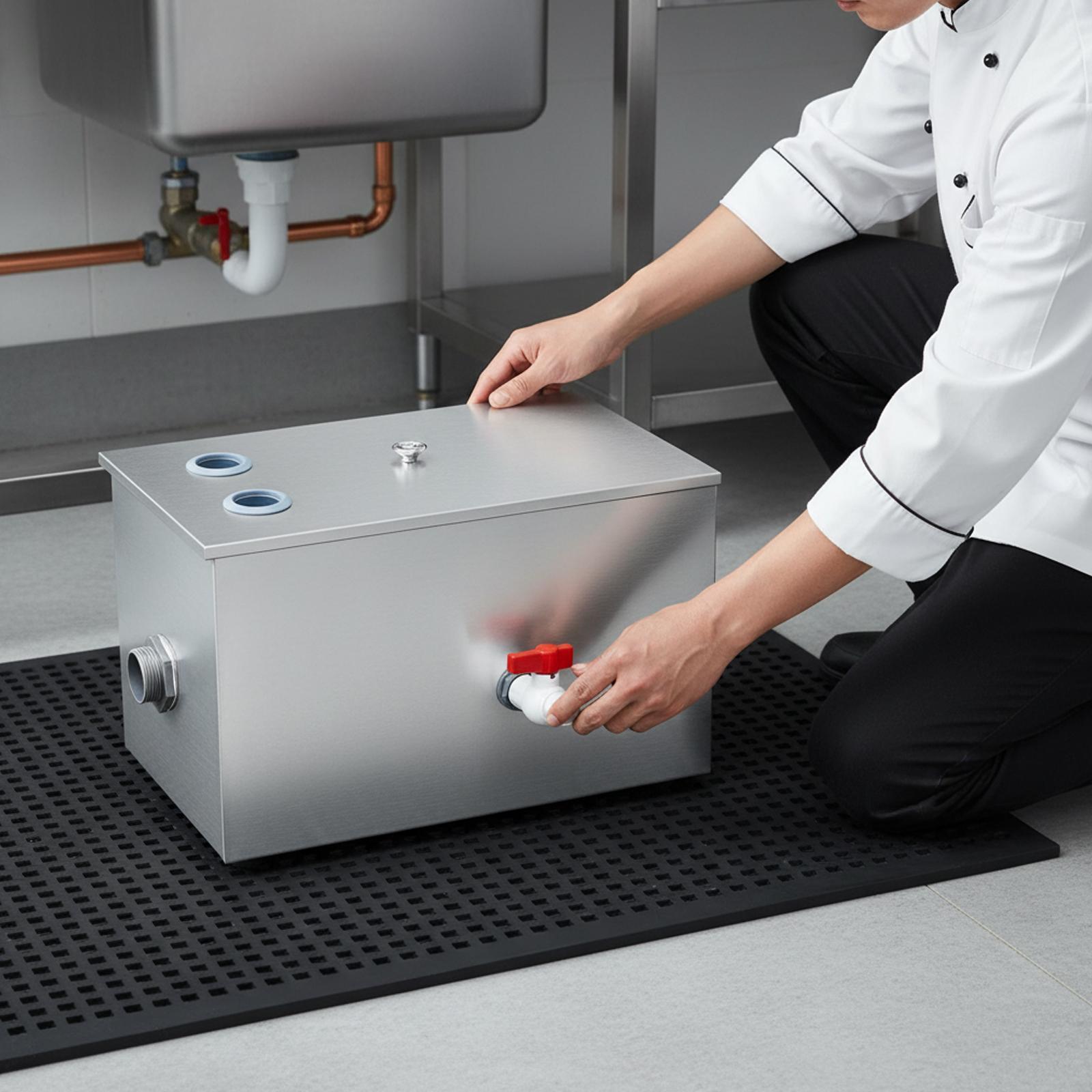 Easy Clean Grease Trap Interce - огляд і ціна Commercial Kitchen Grease Interceptor